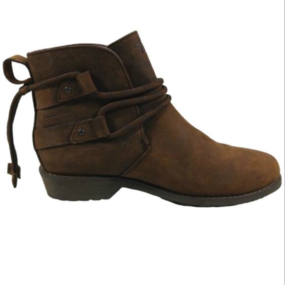 FS2266 EUC $150 Teva De La Vina Ankle Boots size 6 - Picture 1 of 10